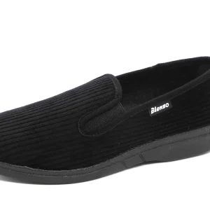 292-99-001 Heren Pantoffel-Gesloten Ongevoerd Blenzo 7359-6 Zwart (1194)