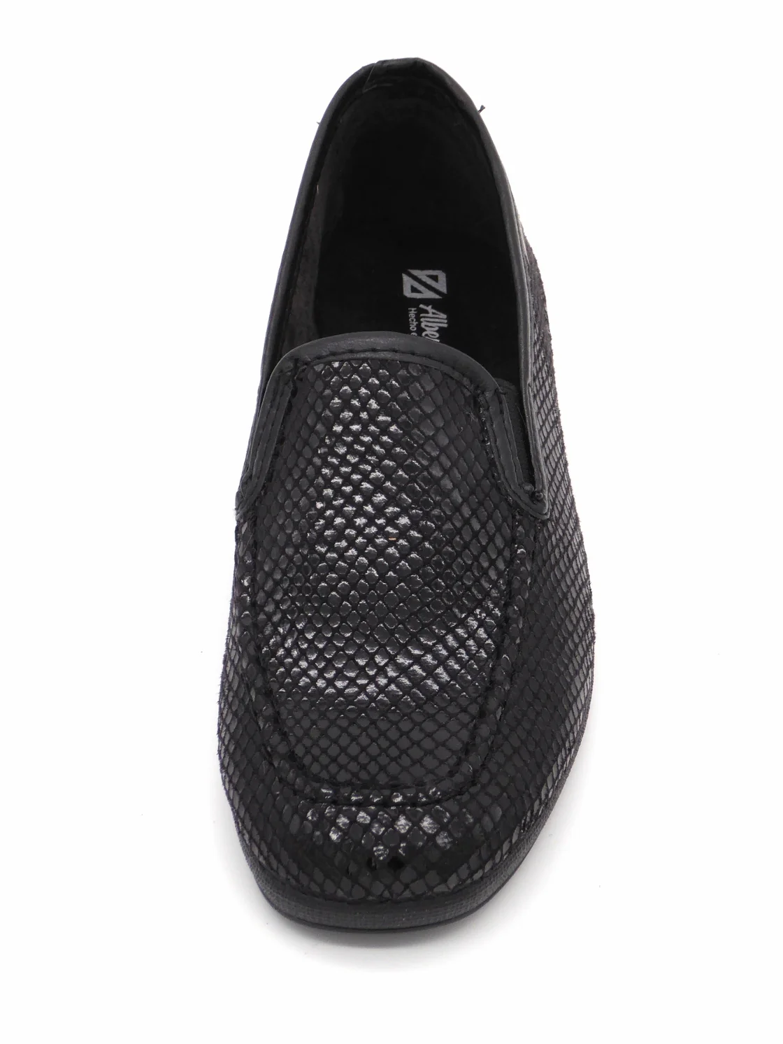 192-99-012 Dames Pantoffel-Gesloten Ongevoerd Alberola S14715 Zwart (2876) - Afbeelding 4