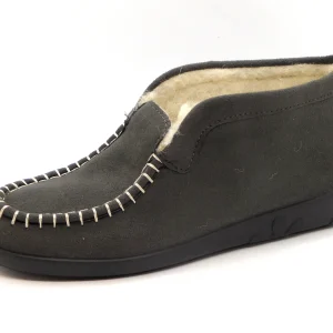 193-89-003 Dames Pantoffel-Gesloten Gevoerd Rohde 2236-82 Donkergrijs  (1686)