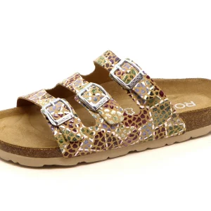 162-51-001 Dames Open Slippers Sportief Rohde 5620-75 Combi Kleuren (1149)