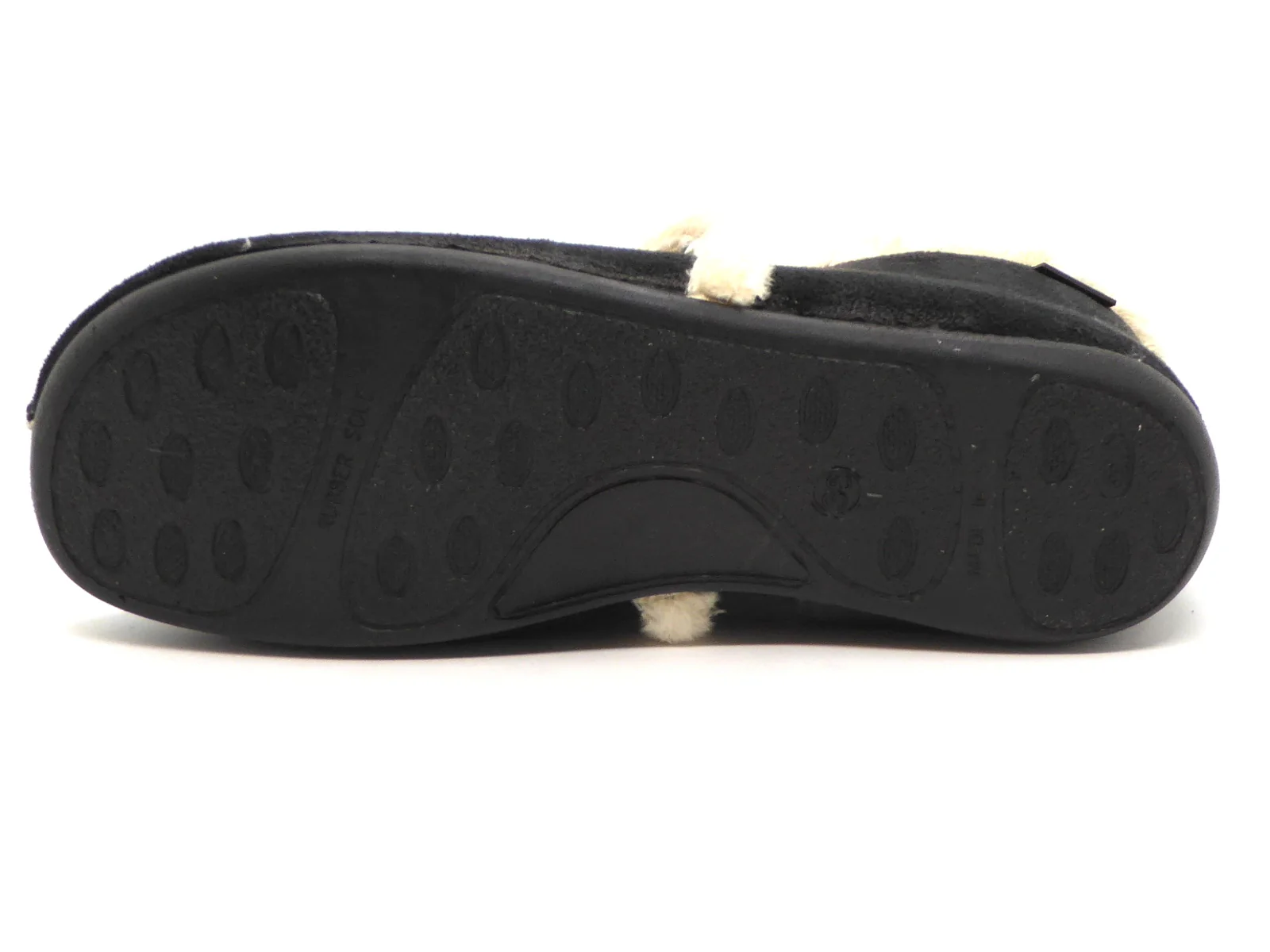 193-99-005 Dames Pantoffel-Gesloten Gevoerd Q-Fit Granada 3310.2.001 Zwart (1809) - Afbeelding 5