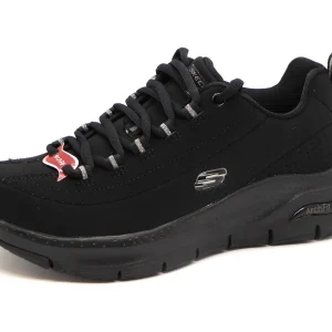 132-99-010 Dames Veterschoenen  Sportief Skechers Arch Fit Metro Skyline 149147 BBK Zwart  (1181)