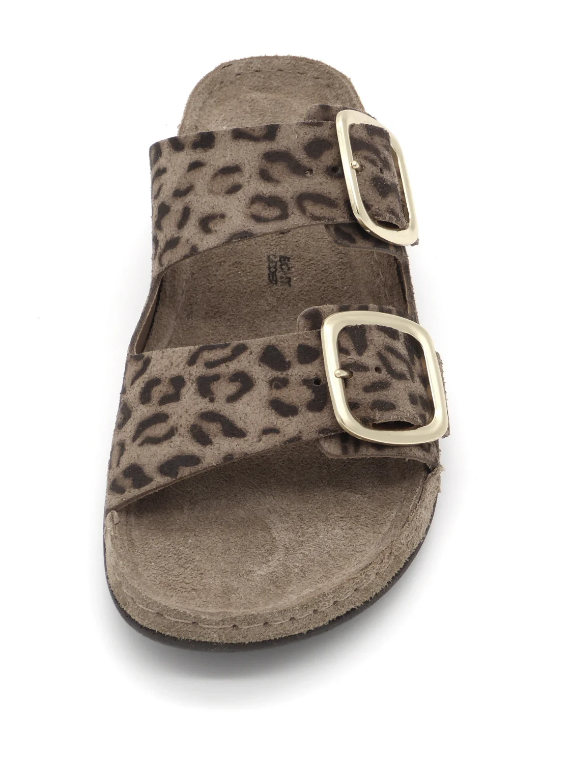 162-21-002 Dames Open Slippers Sportief Rohde 5890-18 Lichtbruin (3588) - Afbeelding 4