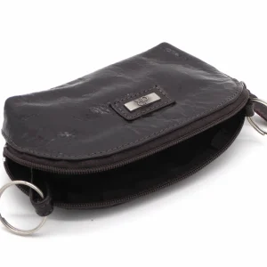 93-48355-2 Lederwaren Universeel Lederwaren Sleuteletui HJ de Rooy Pompia 48355 Donkerbruin  (3043)