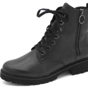 172-69-007 Dames Hoge Schoenen Boot Plat Remonte D8671-56 Donkergroen  (3340)