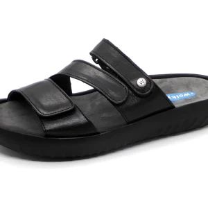 162-99-001 Dames Open Slippers Sportief Wolky Sense 0088531-002 Zwart  (961)