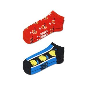 2-Pack Orange Spritz & Lemon Low Socks P002636