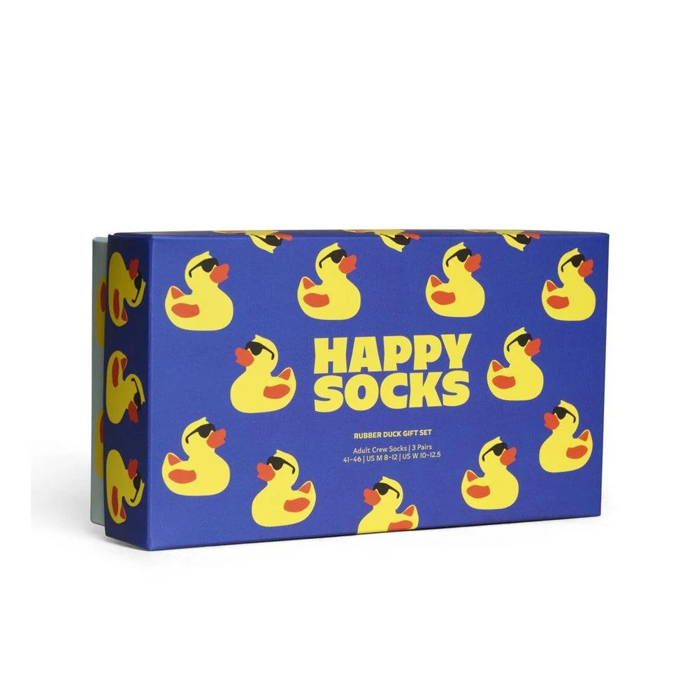 3-Pack Rubber Duck Socks Gift Set 3P P002652 - Afbeelding 3
