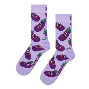 Angry Eggplant Sock P004492