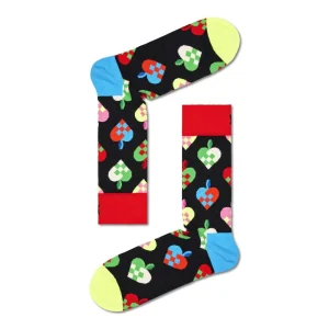 Braided Christmas Heart Sock P000267