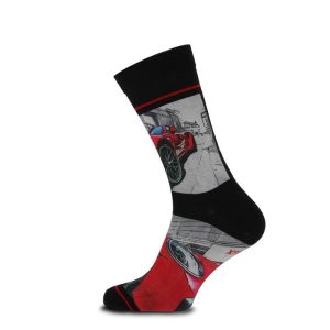 Socks Xpooos Bamboo Speed Red 60317