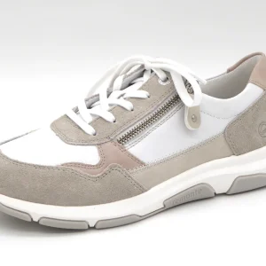 133-09-015 Dames Veterschoenen Sneaker Remonte D1S03-81 Wit Combi Wijdte G (2953)