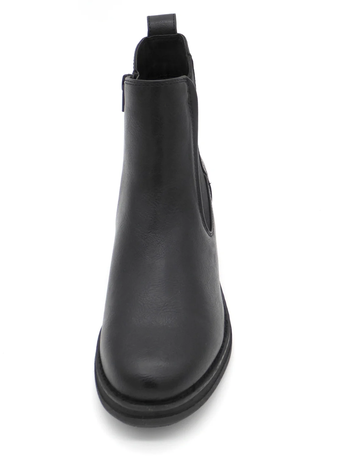 172-99-010 Dames Hoge Schoenen Boot Plat Jana 26460-022 Zwart Wijdte H (2195) - Afbeelding 4