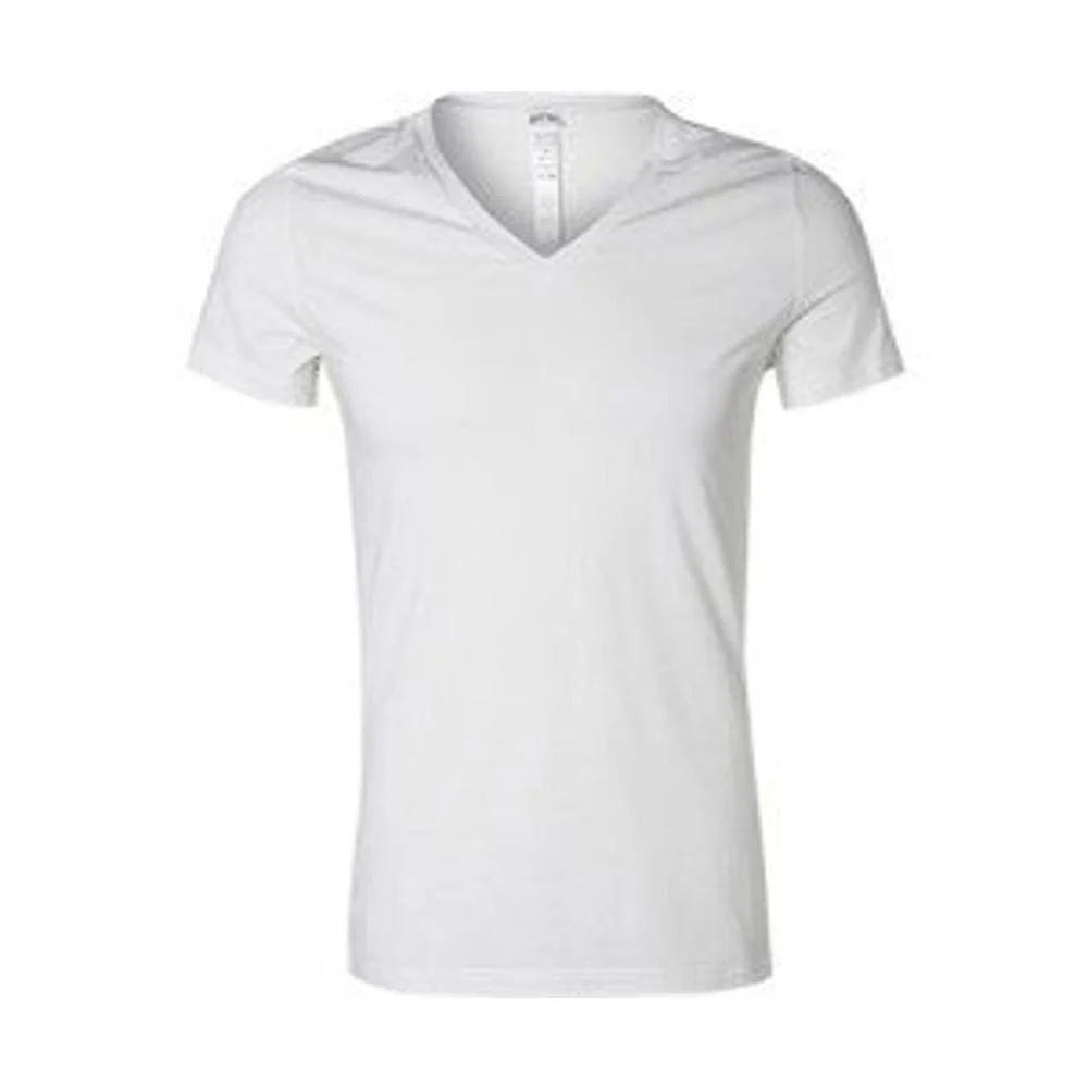 Tee-Shirt V-Neck Supreme Cotton 401331 - Afbeelding 4