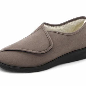 193-19-002 Dames Pantoffel-Gesloten Gevoerd Josef Seibel 63605-250 Nice 105 Donkerbeige  (3409)