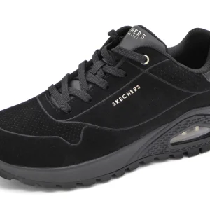 132-99-008 Dames Veterschoenen  Sportief Skechers Uno Rugged-Chillproof 155135 BBK Zwart  (2819)