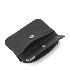 93-15335-9 Lederwaren Universeel Lederwaren Sleuteletui HJ de Rooy Toronto 15335 Zwart  (3001)