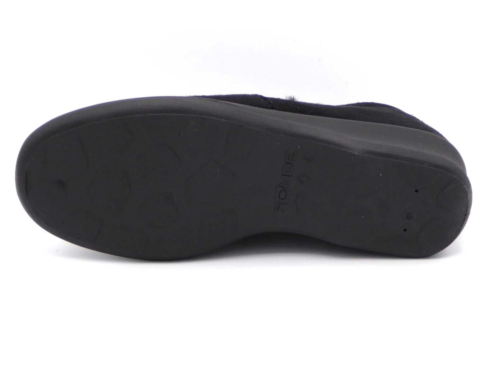 193-99-001 Dames Pantoffel-Gesloten Gevoerd Rohde 2516-90 Zwart (1701) - Afbeelding 5