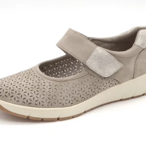 113-15-002 Dames Bandschoenen Mode Jana 24664-341 Middenbeige Wijdte H (2905)