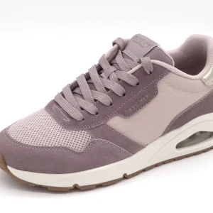 132-55-006 Dames Veterschoenen  Sportief Skechers Uno Vintage Air 177856 ROS Roze  (3639)