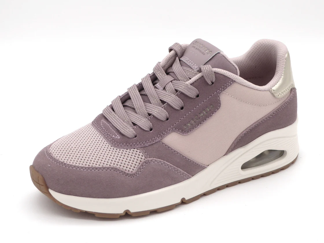 132-55-006 Dames Veterschoenen Sportief Skechers Uno Vintage Air 177856 ROS Roze (3639) - Afbeelding 2