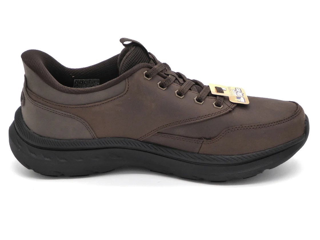 242-29-009 Heren Instappers Sportief Skechers Slip-Ins Pollard Brax 205338 COC Donkerbruin (3452) - Afbeelding 3