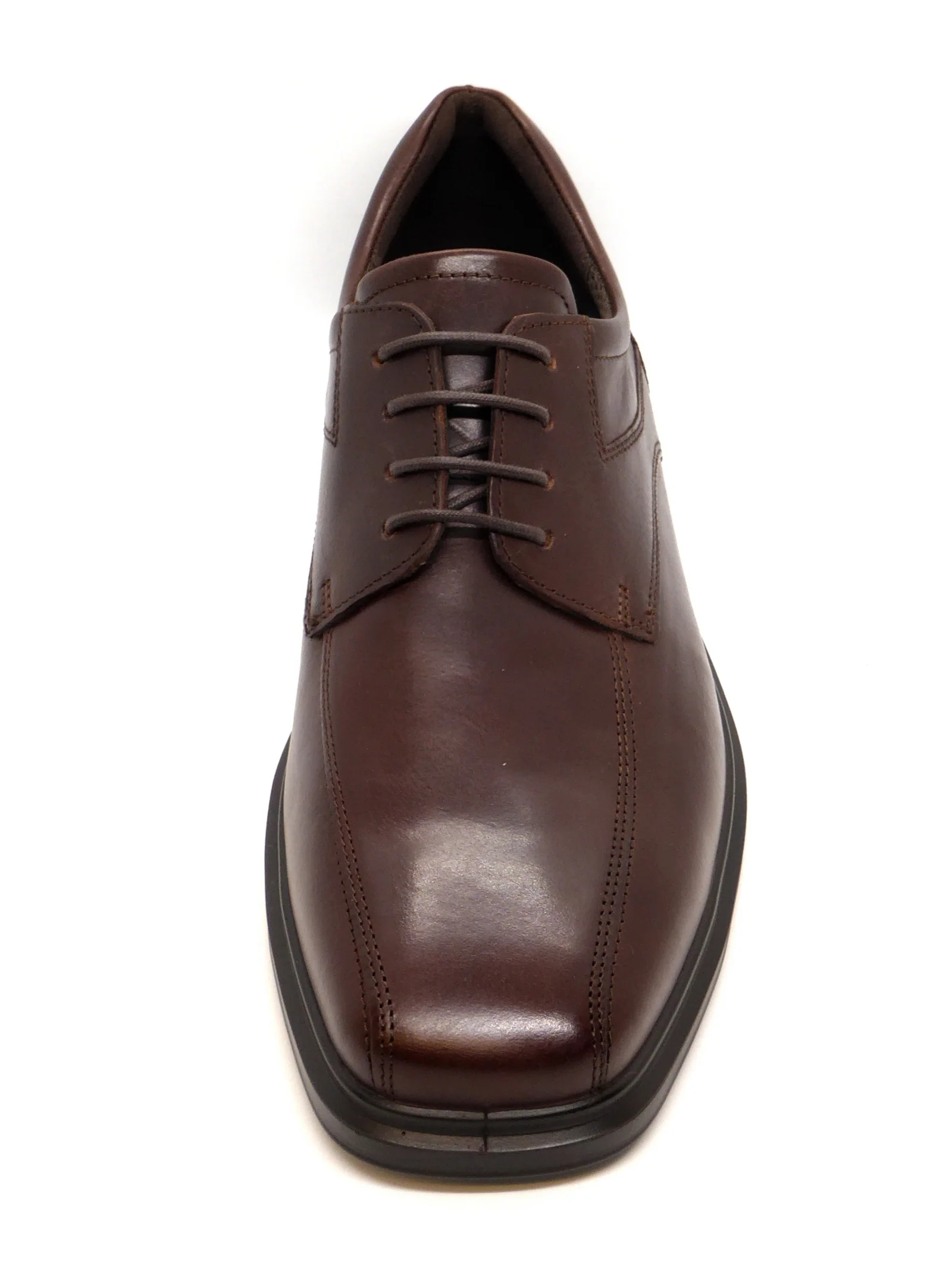 202-29-001 Heren Nette Schoenen Rubber Zool Ecco Helsinki 2 / 500174-02014 Donkerbruin (2445) - Afbeelding 4