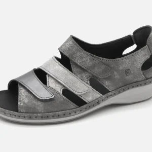 151-89-001 Dames Sandalen Comfort Suave 0962TTE Donkergrijs  (3218)