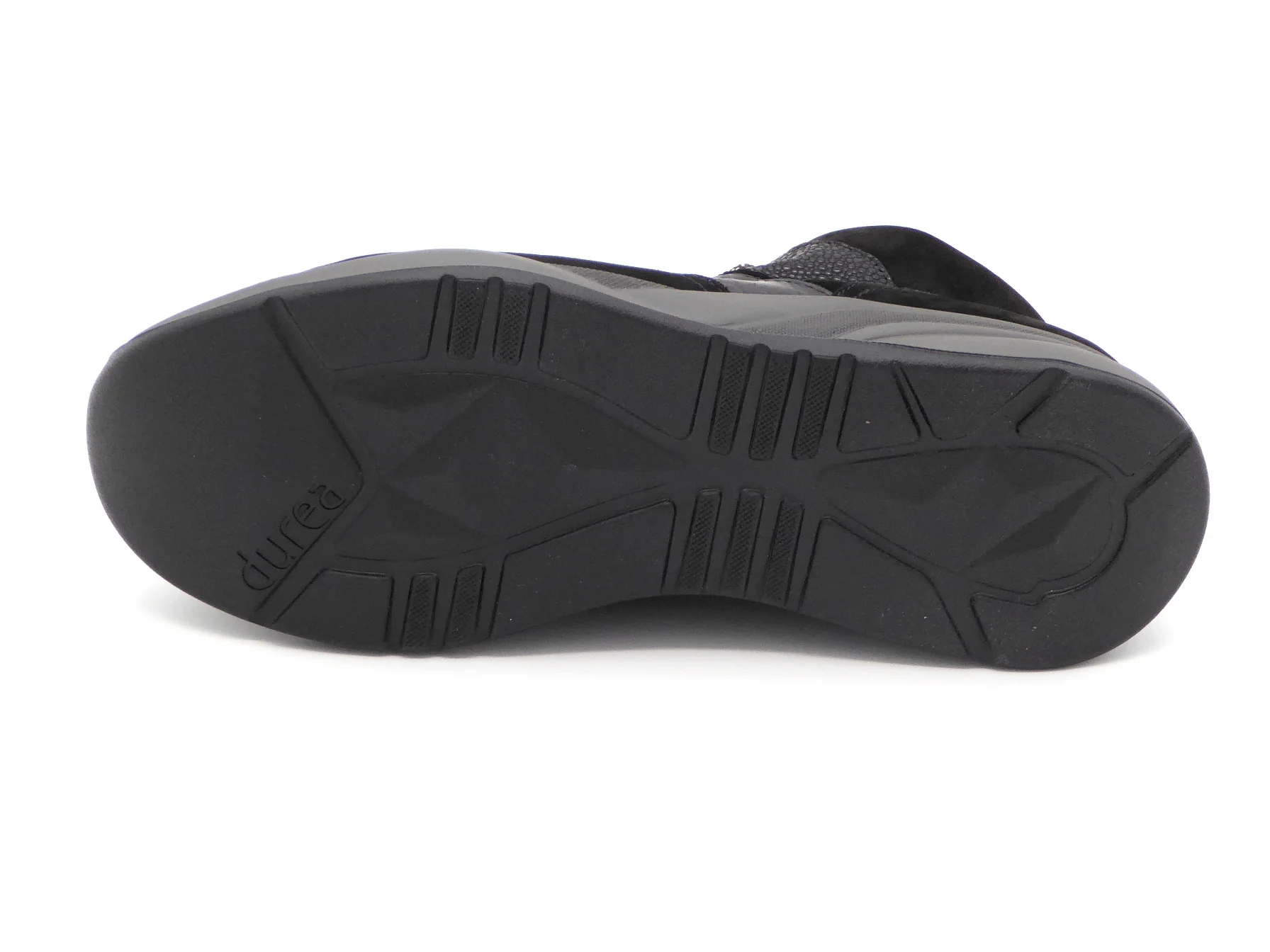 172-99-023 Dames Hoge Schoenen Boot Plat Durea 9778-605-0685 Zwart Wijdte H (2084) - Afbeelding 5