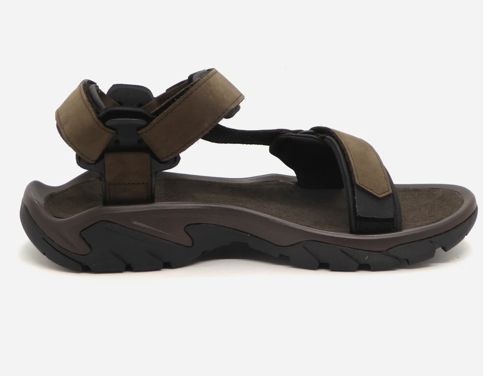 252-29-010 Heren Sandalen Sportief Teva Terra FI 5 Universal 1099442-TKCF Donkerbruin (2891) - Afbeelding 3