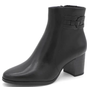 171-99-012 Dames Hoge Schoenen Boot Hak Marco Tozzi 25326-098 Zwart (2729)