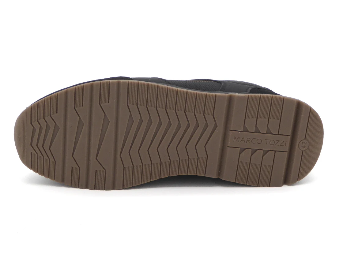 232-99-017 Heren Veterschoenen Sportief Marco Tozzi 13613-001 Zwart (3360) - Afbeelding 5