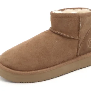 193-25-007 Dames Pantoffel-Gesloten Gevoerd Rohde 7084-76 Middenbruin  (3426)