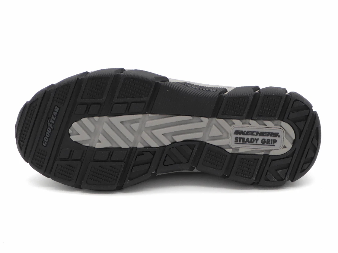 242-89-001 Heren Instappers Sportief Skechers Slip Ins Respected Elgin 204810 CHAR Donkergrijs (3262) - Afbeelding 5