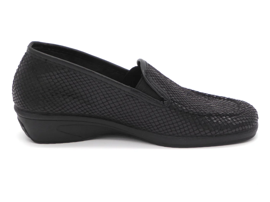 192-99-012 Dames Pantoffel-Gesloten Ongevoerd Alberola S14715 Zwart (2876) - Afbeelding 3