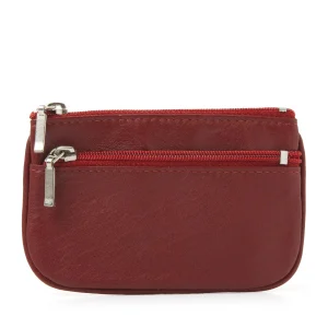 93-15347-3 Lederwaren Universeel Lederwaren Sleuteletui HJ de Rooy Toronto 15347 Donkerrood (3003)