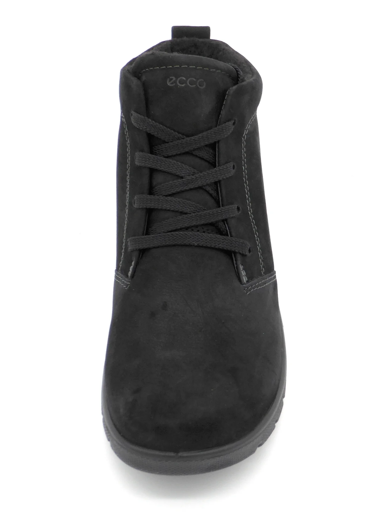 172-99-026 Dames Hoge Schoenen Boot Plat Ecco Babett 215583-02001 Zwart (2042) - Afbeelding 4