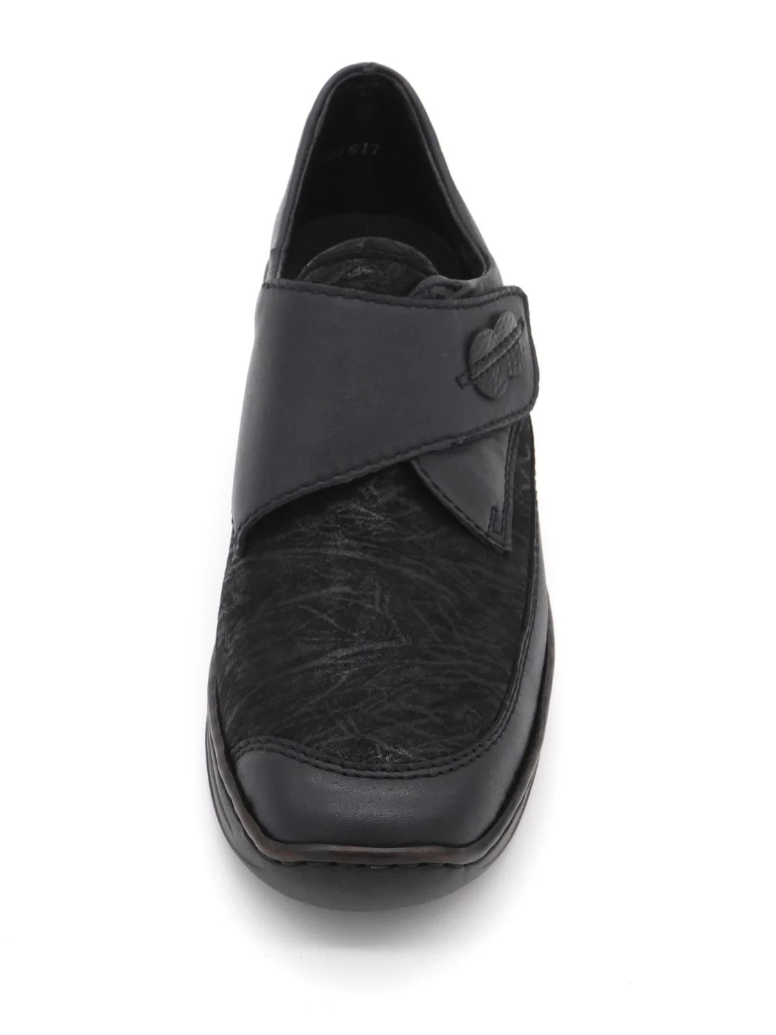 123-79-004 Dames Klittenband Schoenen Mode Rieker 487CO-15 Donkerblauw (3314) - Afbeelding 4