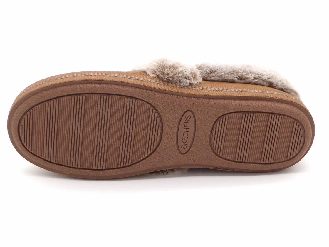 192-25-003 Dames Pantoffel-Gesloten Ongevoerd Skechers Cozy Campfire Team Toasty 32777 CSNT Middenbruin (3441) - Afbeelding 5