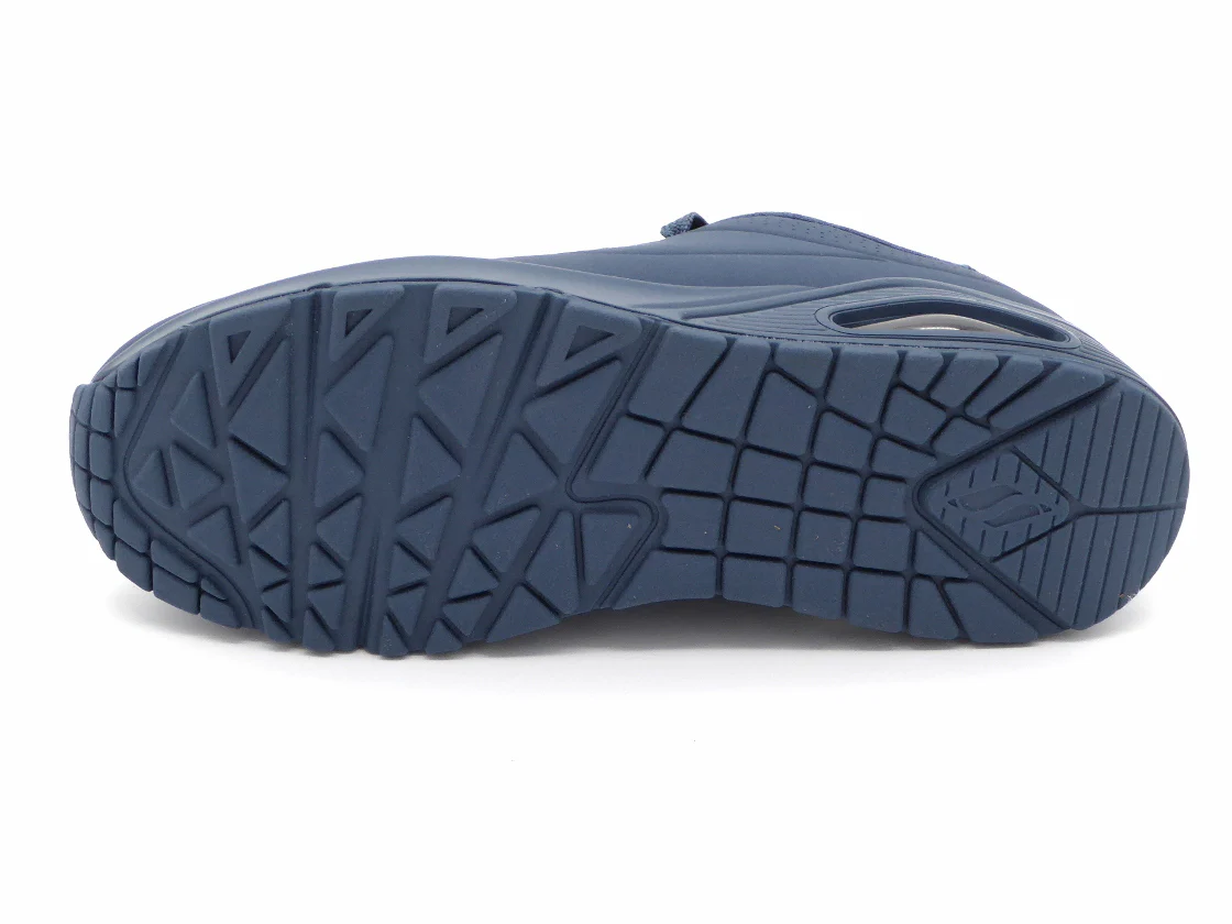 132-75-002 Dames Veterschoenen Sportief Skechers Uno Stand On Air 73690 BLU Middenblauw (2671) - Afbeelding 5