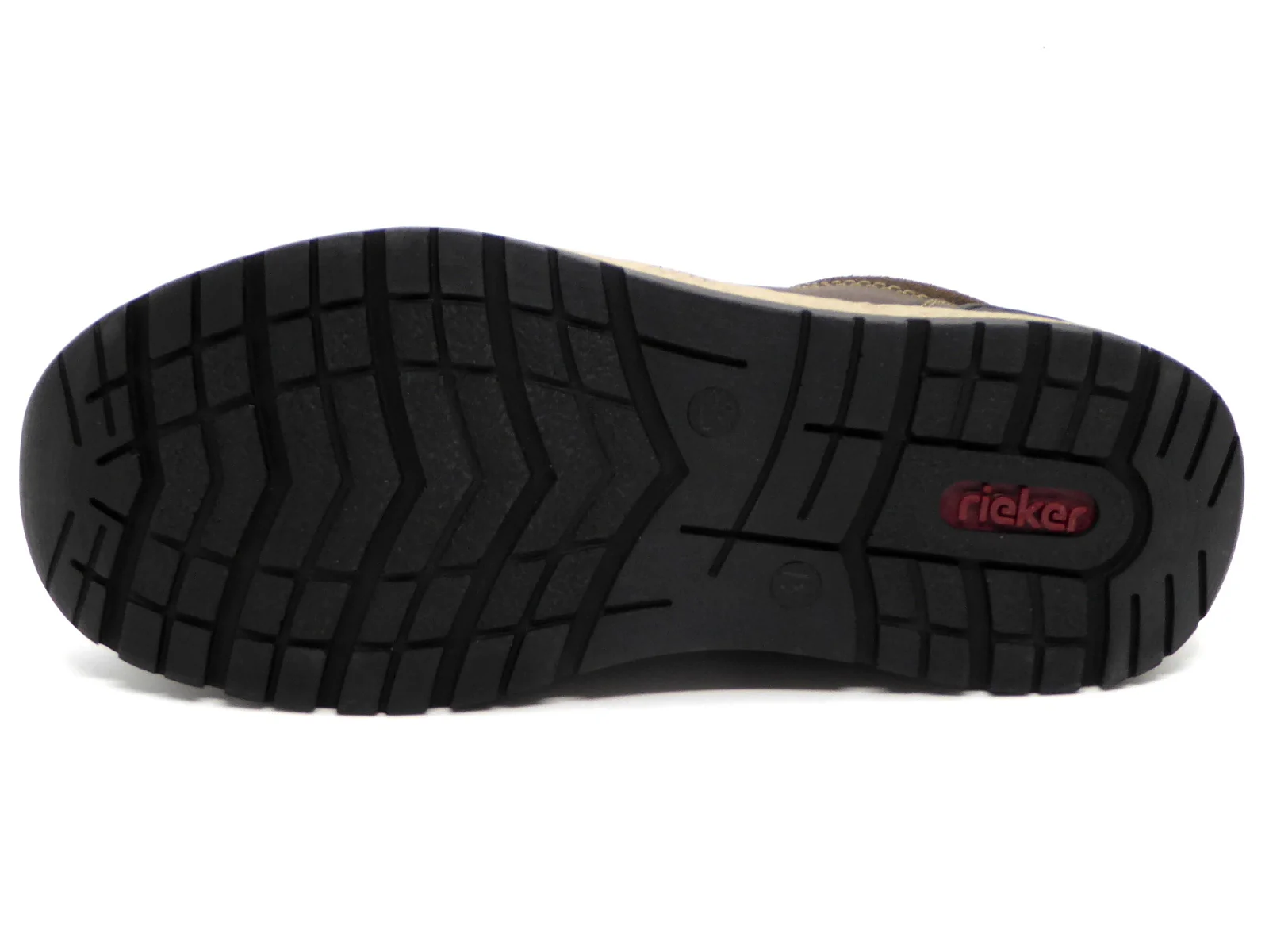 242-29-002 Heren Instappers Sportief Rieker B9062-26 Donkerbruin Wijdte H (726) - Afbeelding 5