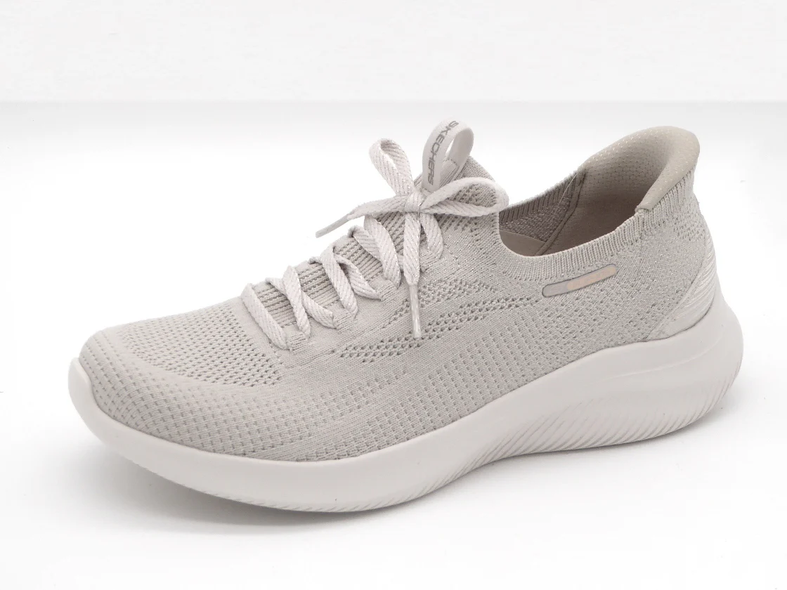 142-11-005 Dames Instappers Sportief Skechers Ultra Flex 4.0 150804 NAT Lichtbeige (3635)
