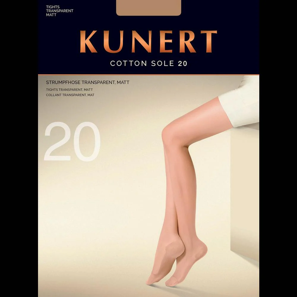 Strumpfhose Cotton Sole 20 110309800 - Afbeelding 3