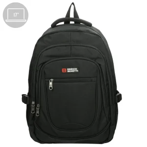 98-62125-001 Lederwaren Rugtas Middel 17 Enrico Benetti 62125-001 Zwart  (1083)