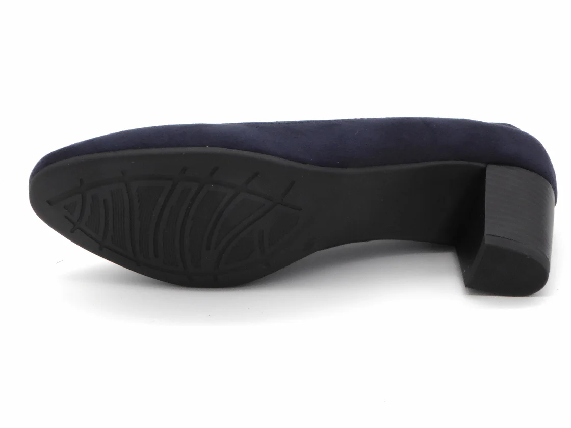 101-79-004 Dames Hakschoenen Pumps Jana 22476-804 Donkerblauw Wijdte H (2899) - Afbeelding 5