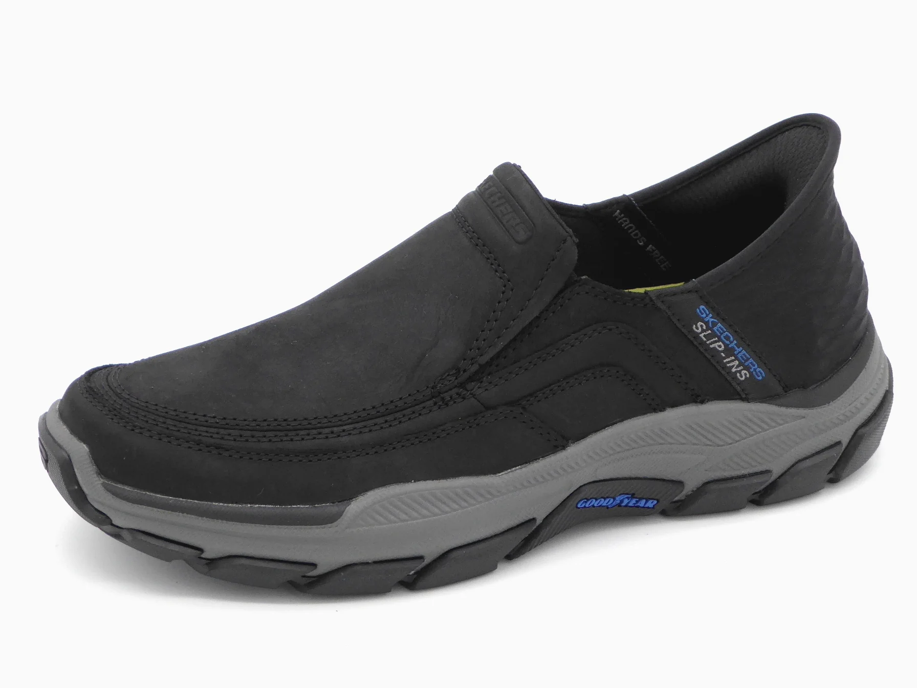 242-99-009 Heren Instappers Sportief Skechers Slip-Ins Respected-Elgin 204810 BLK Zwart (2012) - Afbeelding 2