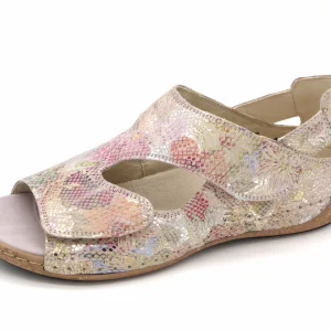 151-51-001 Dames Sandalen Comfort Waldlaufer 342024-164-264 Combi Kleuren Wijdte H (2505)