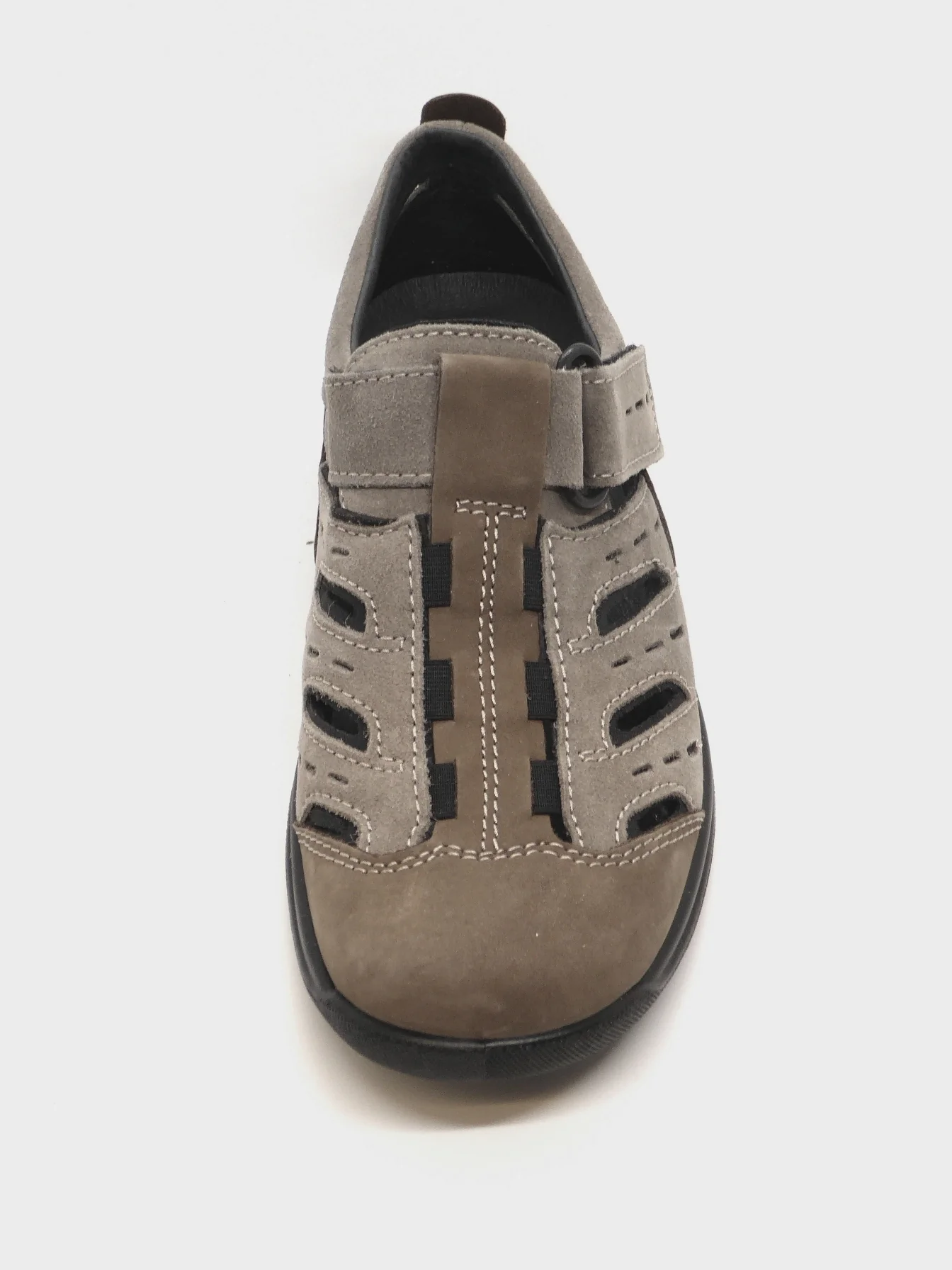 212-19-001 Heren Bandschoen Sportief Rohde 1235-17 Donkerbeige (2428) - Afbeelding 4