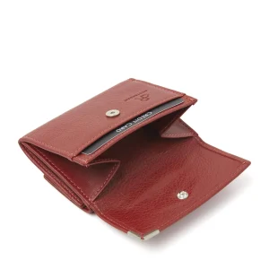 92-15516-3 Heren Heren Portemonnee Bilfolds HJ de Rooy Toronto 15516 Donkerrood (3069)