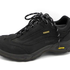 139-99-001 Dames Veterschoenen  Wandelschoen Grisport Travel Low 11301-01 Zwart  (476)